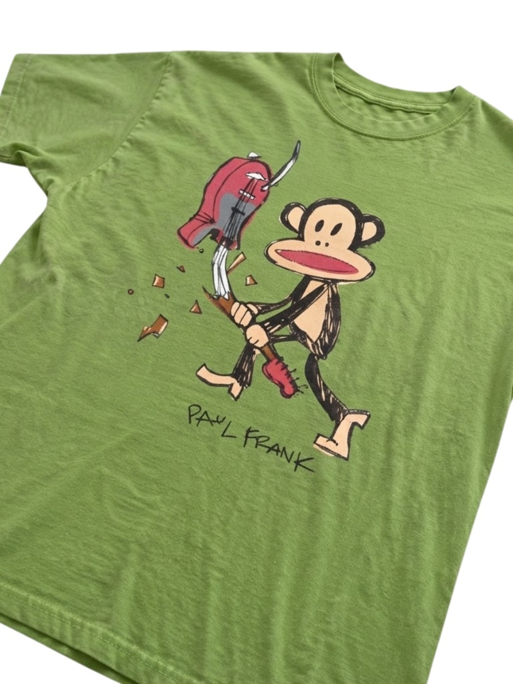 Kiwi Short Sleeve Tee with Paul Frank Guitar Graphic - Picture 2 of 3